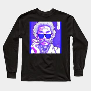 Old samurai with good vibes. Long Sleeve T-Shirt